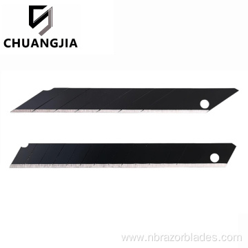 9mm 30/ 60 Degree Snap-off Blades Black Steel